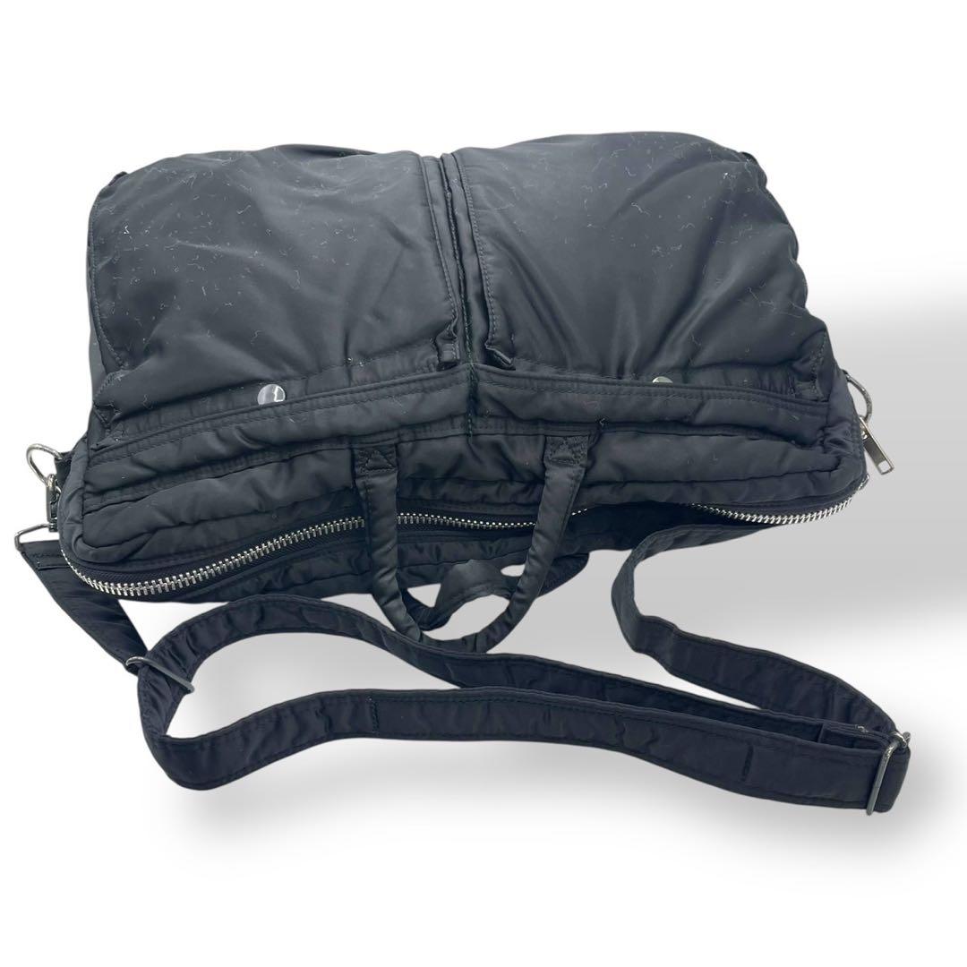 美品　訳あり　ポーター　タンカー　2way ビジネスバッグ　ヘルメットバッグ　黒