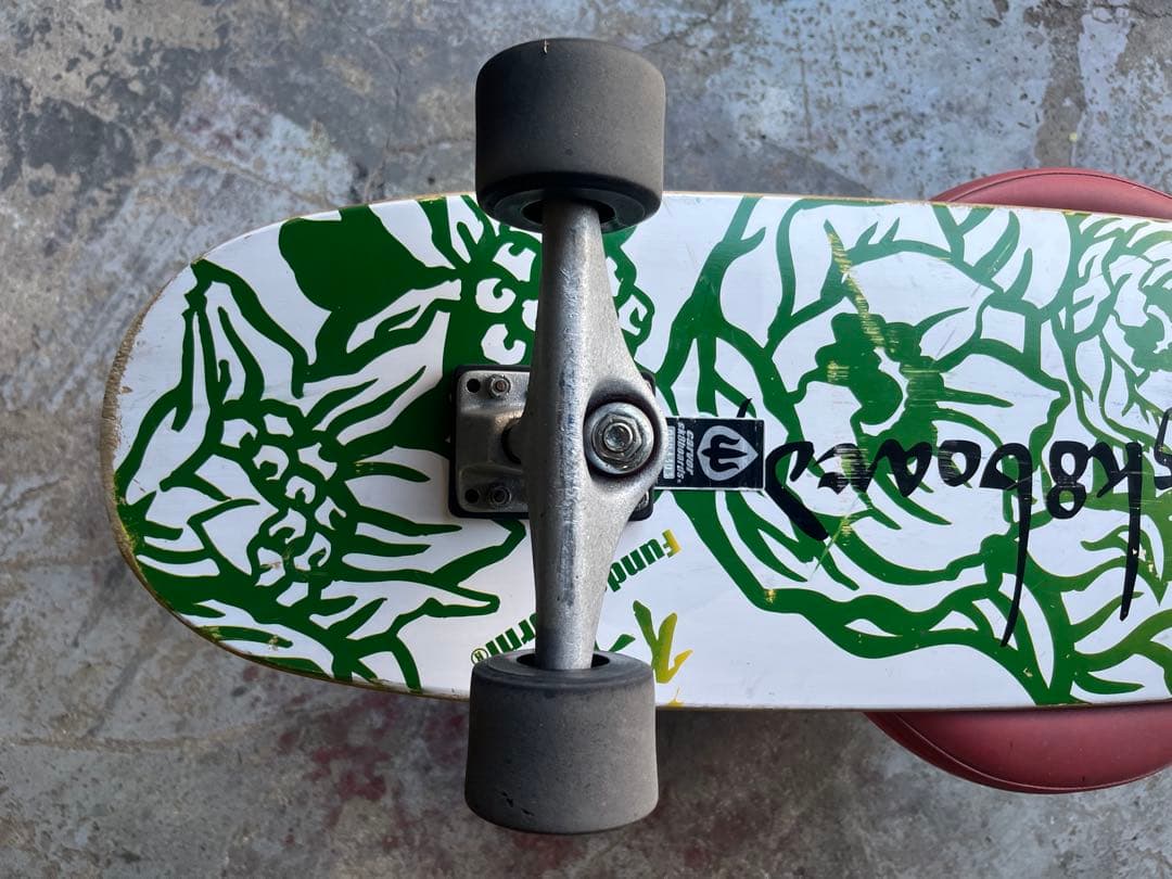 花柄スケートボード コンプリート