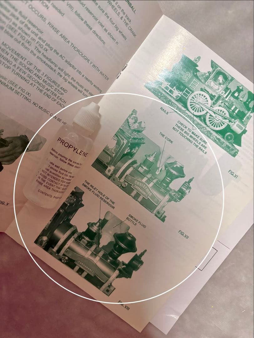 ミッキークリスマスキャノンボール フィギュア 機関車 汽車ライト