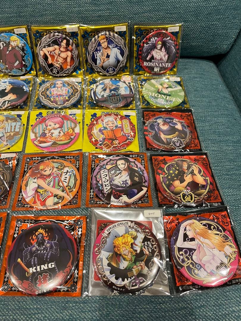 【全90点以上】　ワンピース　ONE PIECE 缶バッジ　輩 まとめ売り