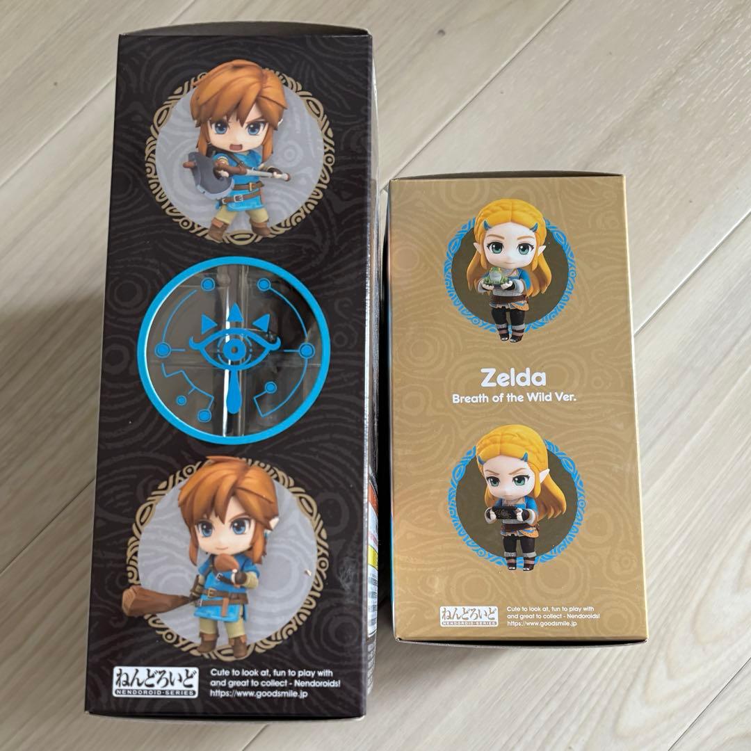 ねんどろいど リンク＆ゼルダ ブレス オブ ザ ワイルドVer.