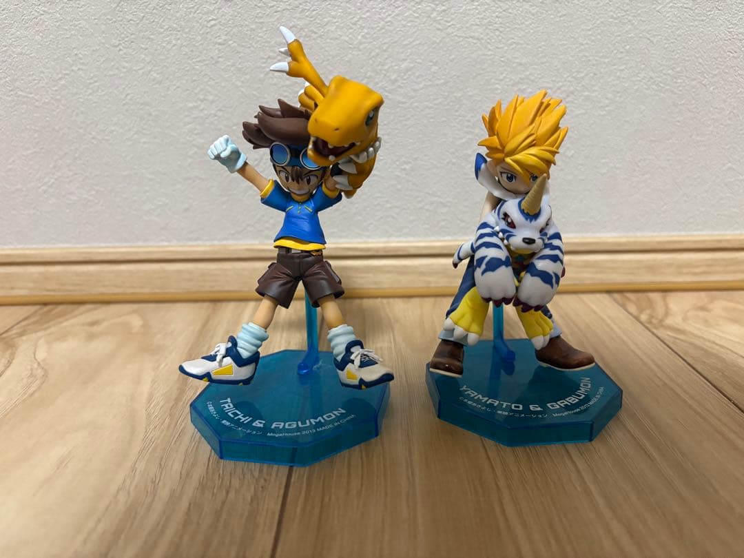 パールさん専用ウォーグレイモン＆八神太一 メタルガルルモン&石田ヤマト