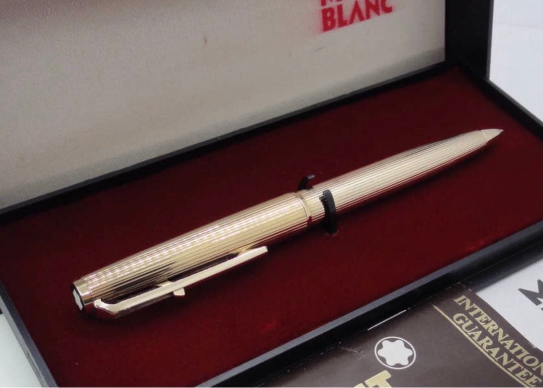 ⭐️モンブラン⭐️金運降臨黄金❗️稀少な総金張り名品最高の形