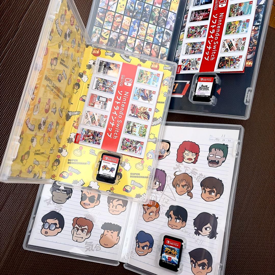 ⭐*️様 Nintendo Switch スマブラ ボンバーマン くにおくん ま