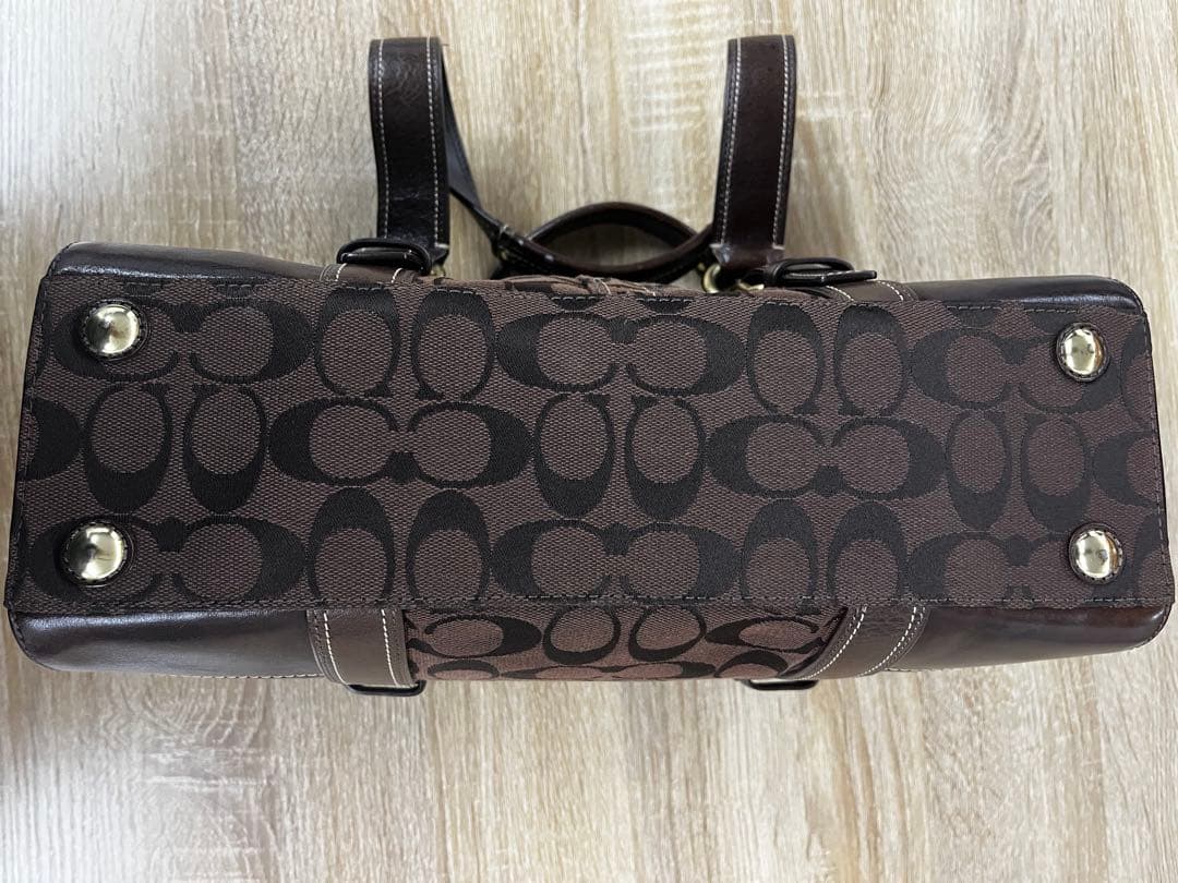 Coach ブラウン ハンドバッグ