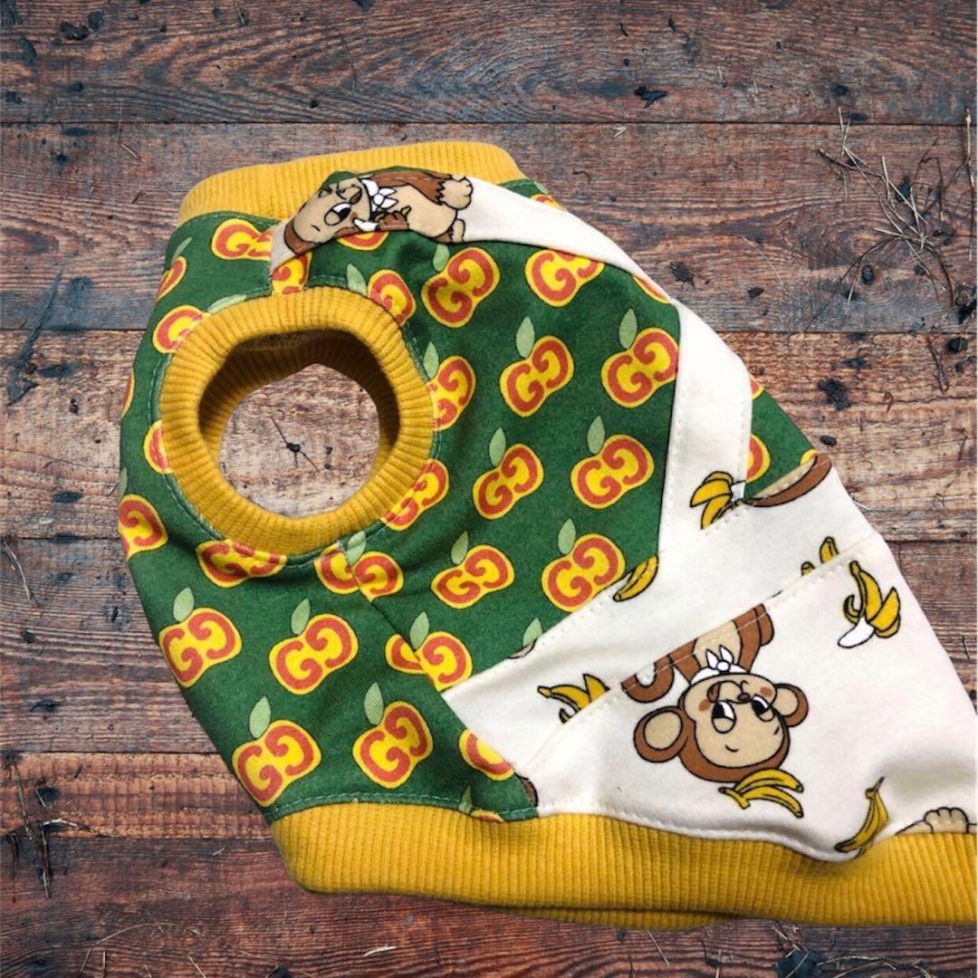 犬服ハンドメイド サロペット風タンク