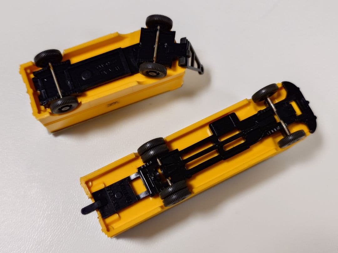 ミニカー WIKING 54 Big Postal Truck with Trailer