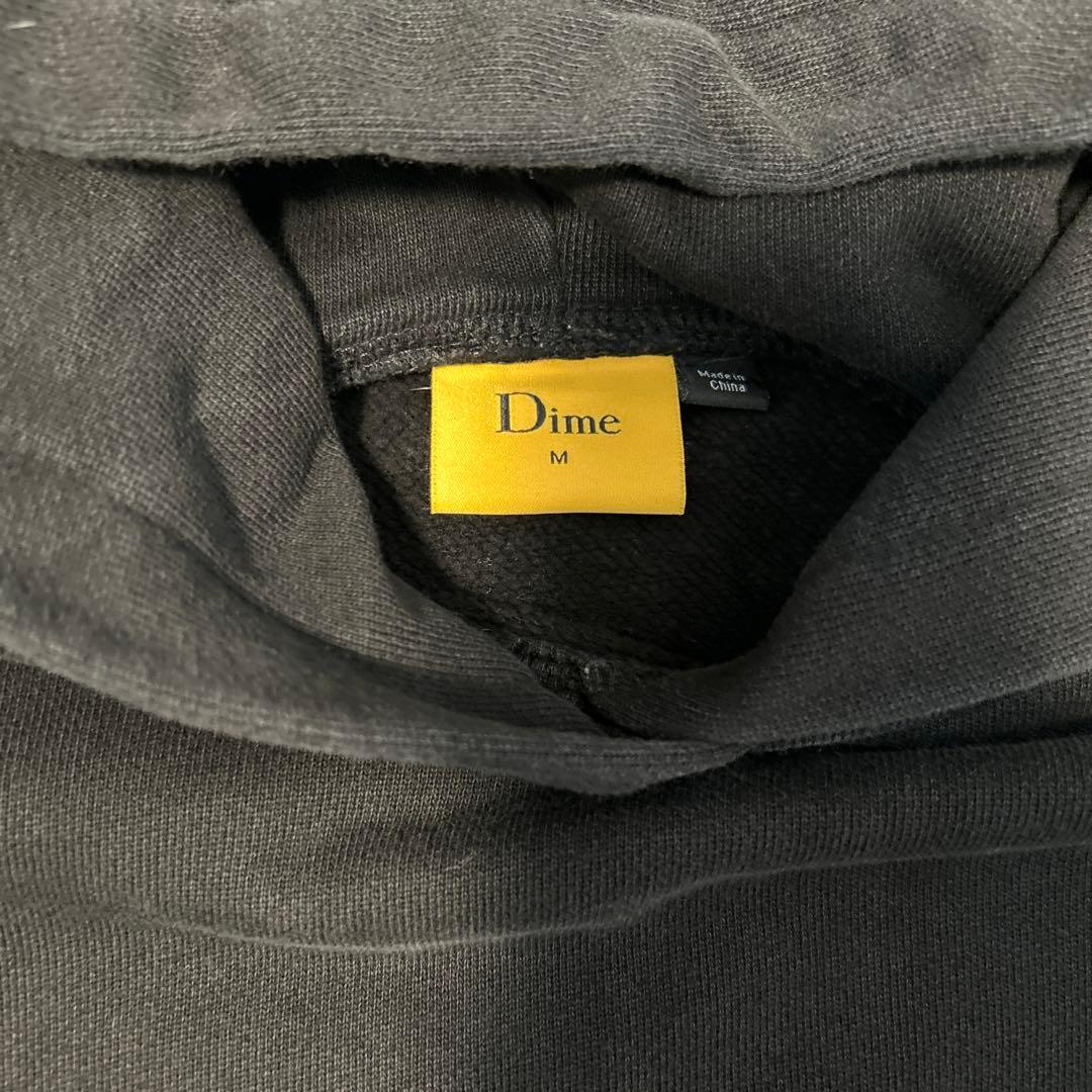 Dime ブラック パーカー M