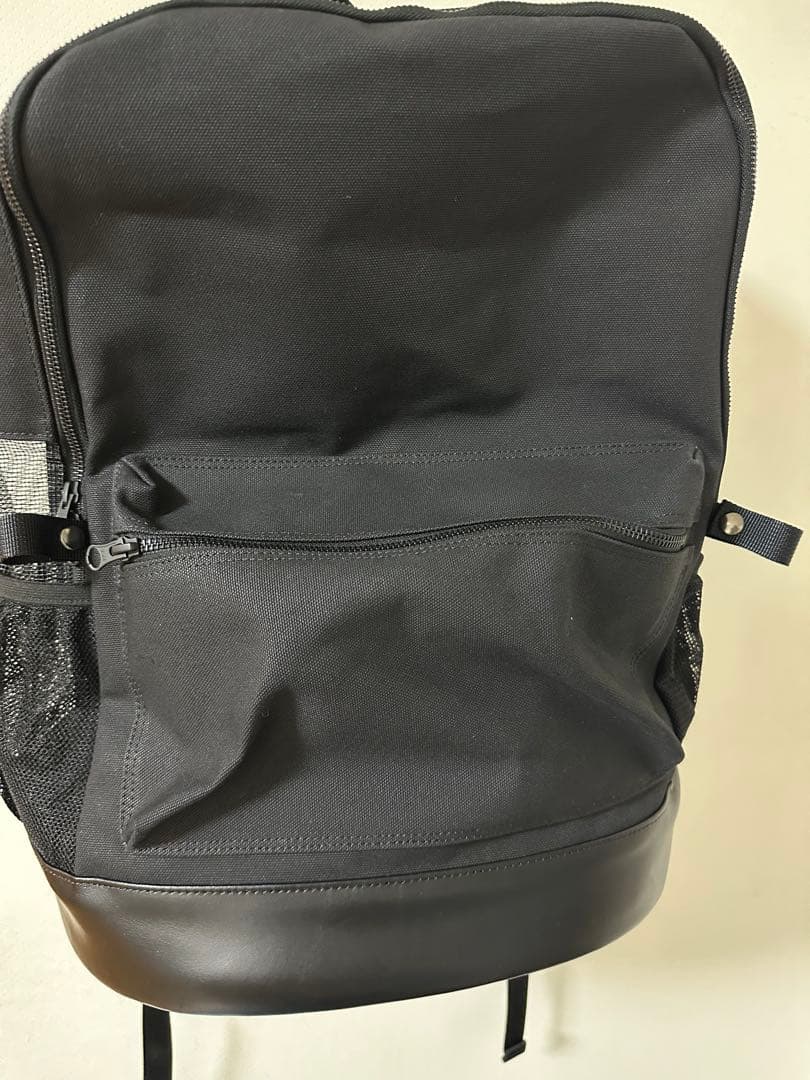 MEeinc ペットキャリーリュック LサイズブラックOKAGO L 帆布と本革