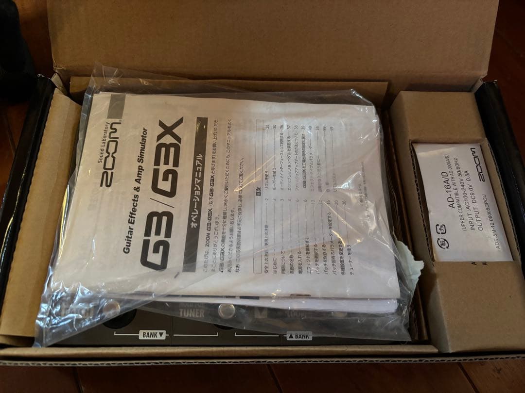 ZOOM G3 ver.2.0 動作確認済 美品