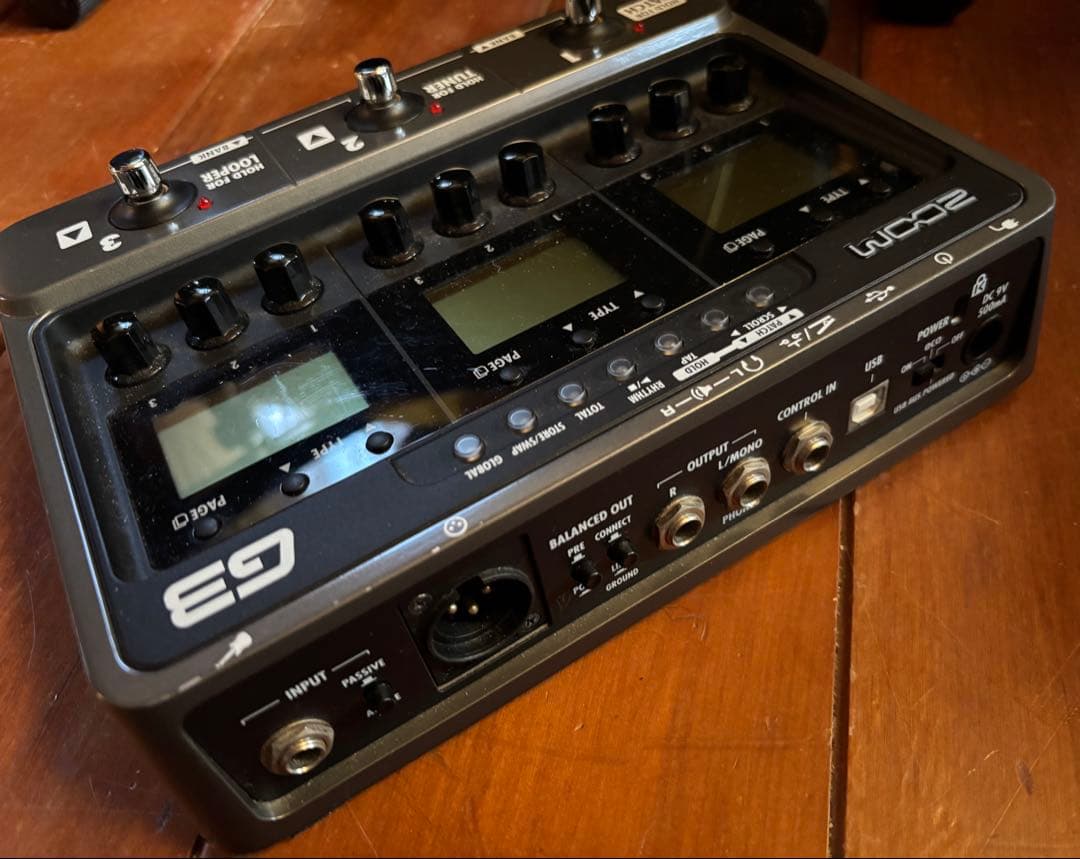 ZOOM G3 ver.2.0 動作確認済 美品