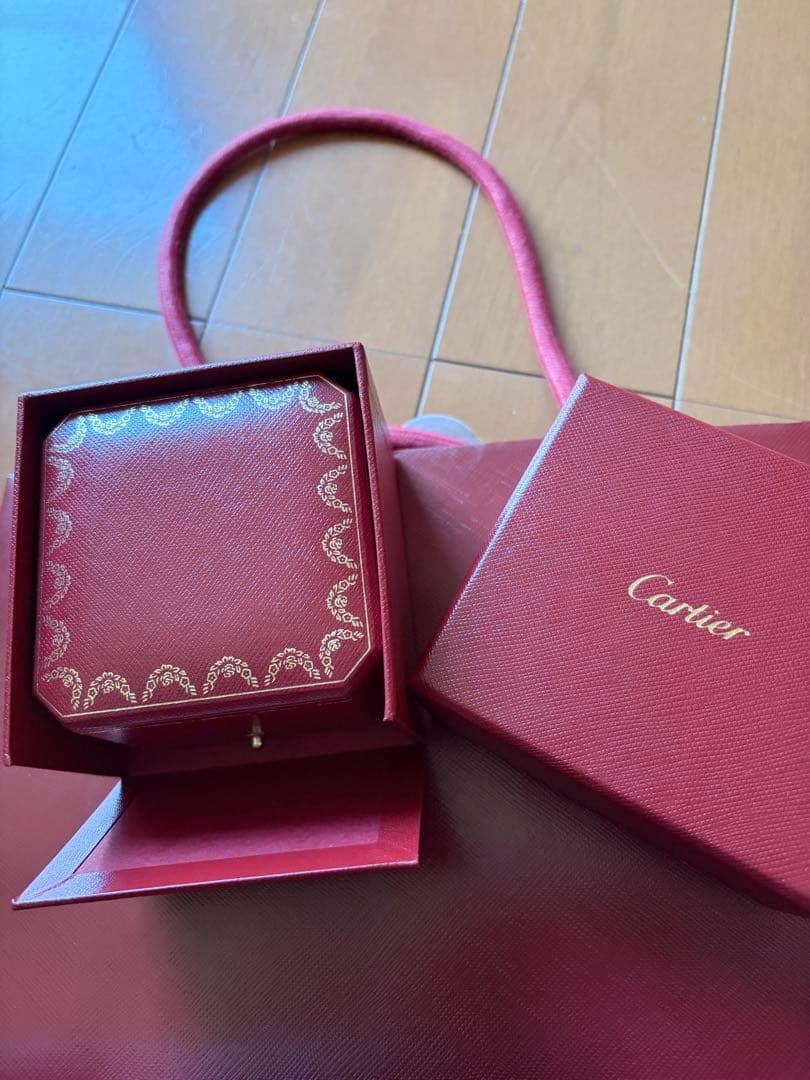 カルティエ トリニティ クッション リング、クラシックモデル 59号