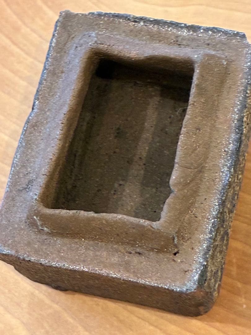 香合 茶道具 古美術 年代物 書付