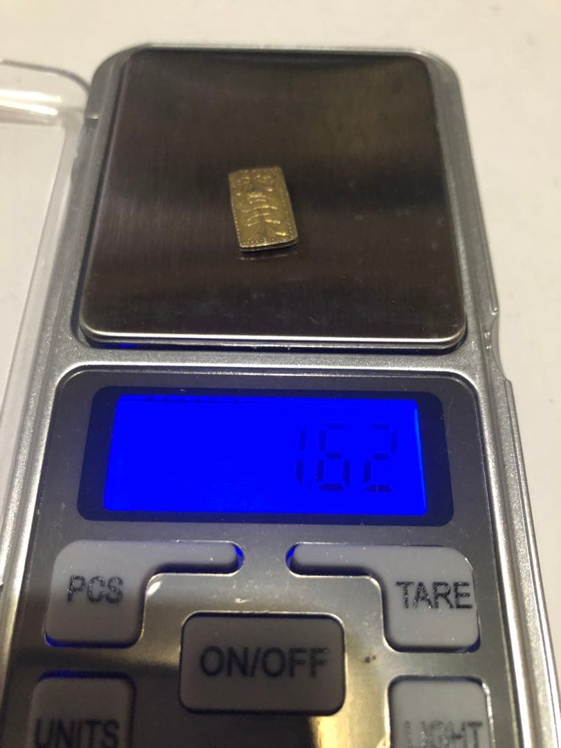 天保二朱金 1.62g