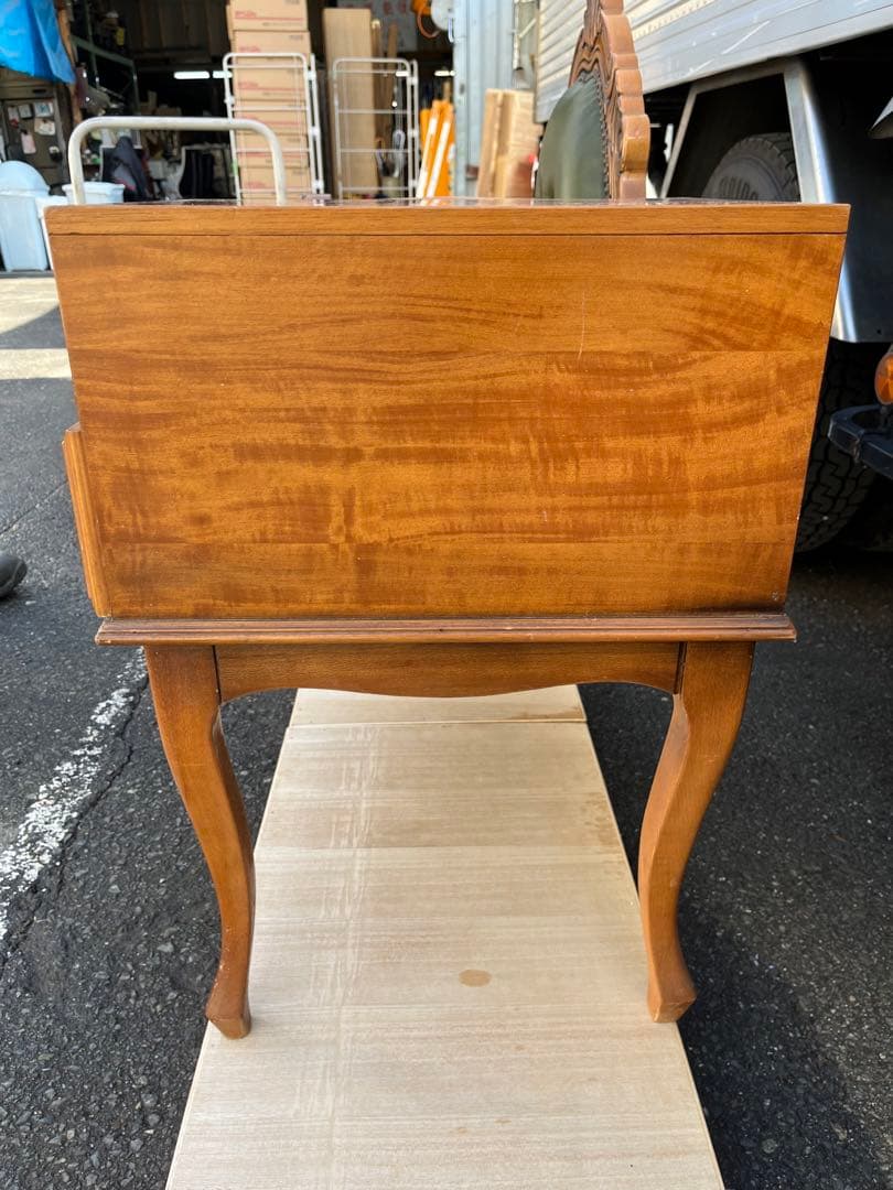 イタリアロココ様式 テレフォンベンチ 猫脚チェア