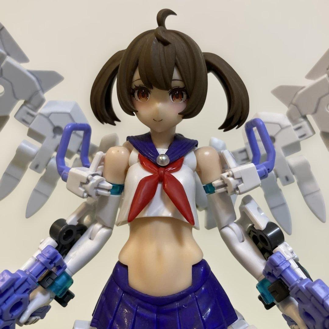 【完成品】コトブキヤ　バスタードールガンナー羽付き 完成品】コトブキヤ バスタードールガンナー羽付き - メルカリ