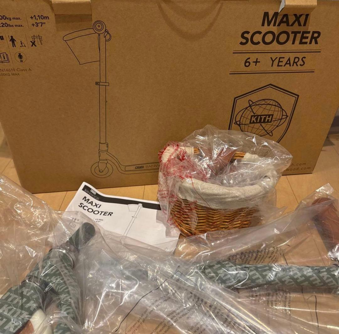 KITH BANWOOD コラボ 完売品 スケーター キックボード