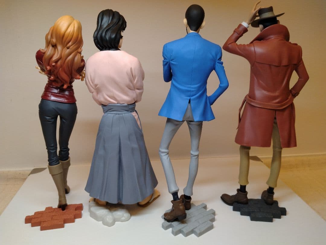 ルパン三世 フィギュア MSP ルパン、銭形、五エ門、不二子、4体セット