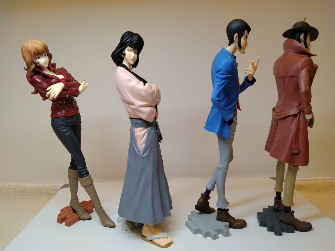 ルパン三世 フィギュア MSP ルパン、銭形、五エ門、不二子、4体セット