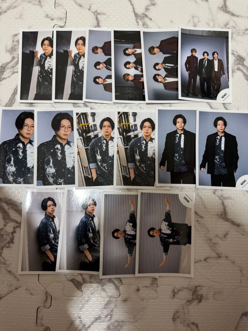 NEWS 増田貴久 公式写真 テゴマス ましかくフォト news 音楽 2nd