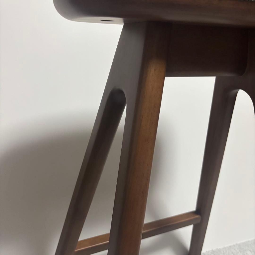 【ほぼ未使用】シギヤマ家具 ハイスツール 高さ63cm