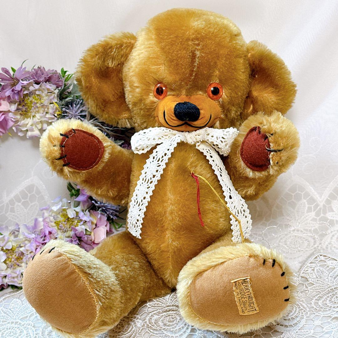 ❤️美形ビンテージチーキー❤️メリーソート　アンティークチーキー　テディベア