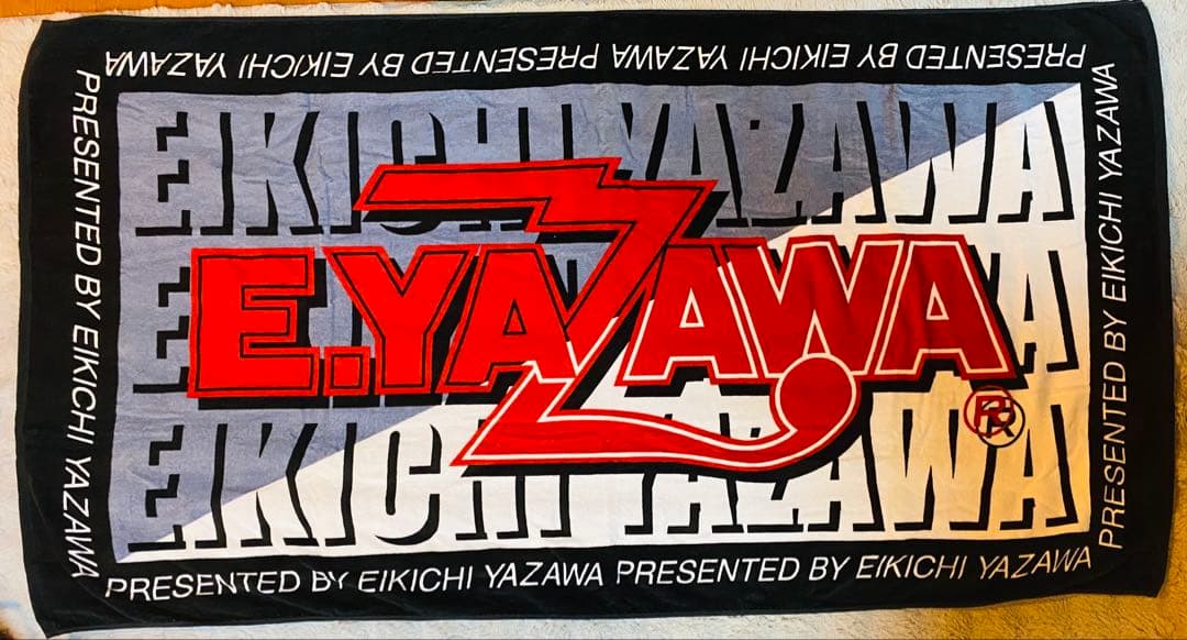 矢沢永吉ビーチタオル Rock'Roll Army'90【当時物】 矢沢永吉 1990年