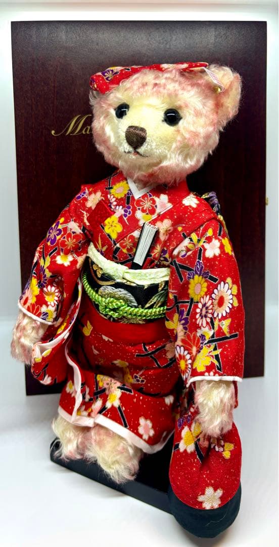 #【1500体限定】シュタイフ　松姫　テディベア 日本限定 1500体限定証明書付 シュタイフ テディベア 松姫 日本限定