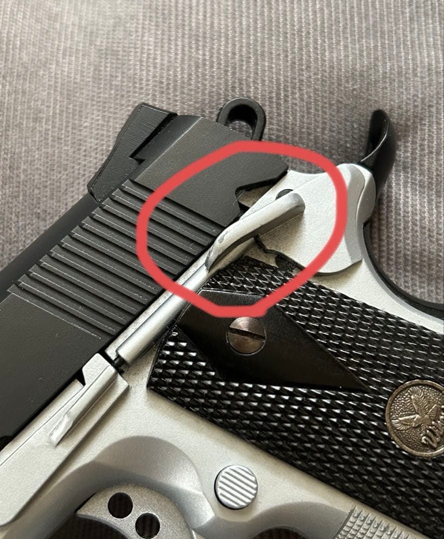 【WA】ウィルソンコンバット ボブテイル【フレームキャロムシルバー】