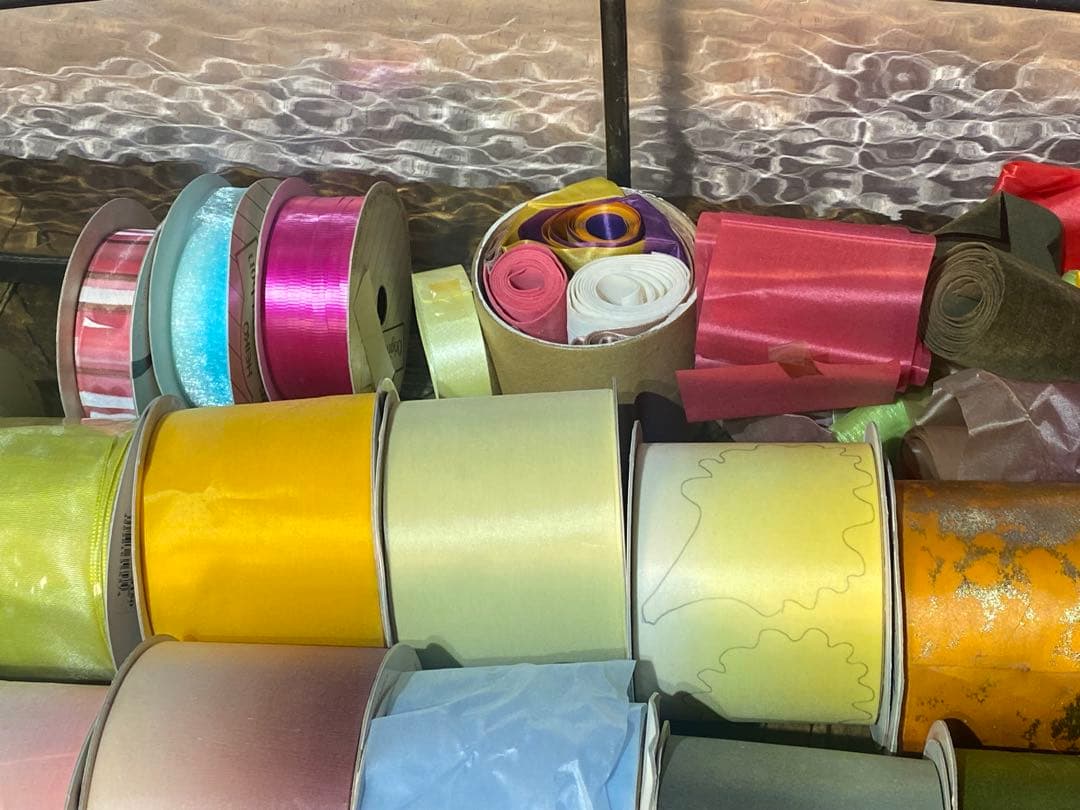 ふ*ー様 未使用 青山リボン 大量 セット まとめ売り まとめて 資材