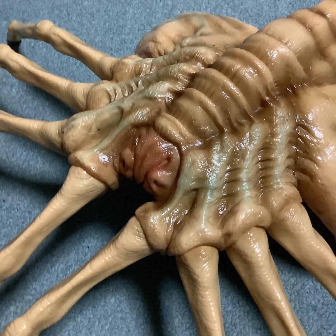 エイリアン★ソフビ★ガレージキット★フェイスハガー★1/1実物大★完成品★ツクダ