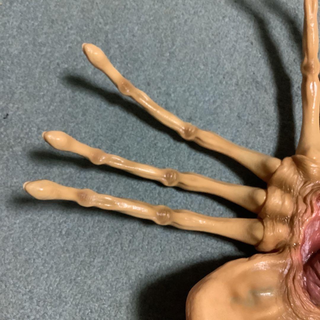 エイリアン★ソフビ★ガレージキット★フェイスハガー★1/1実物大★完成品★ツクダ