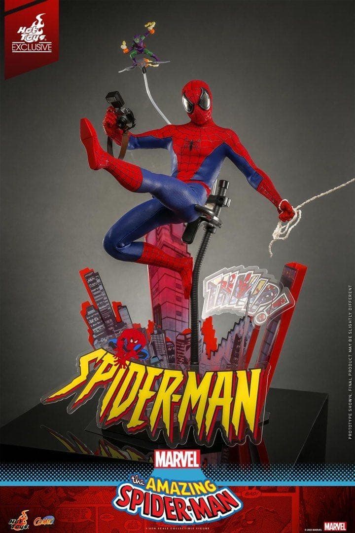 ホットトイズ スパイダーマン Spider-Man コミコン限定 hottoys