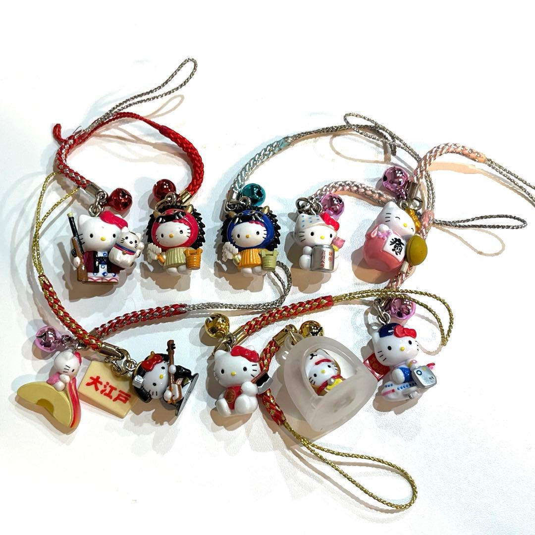 ハローキティ ご当地キティ ストラップ 根付け まとめ売り サンリオ