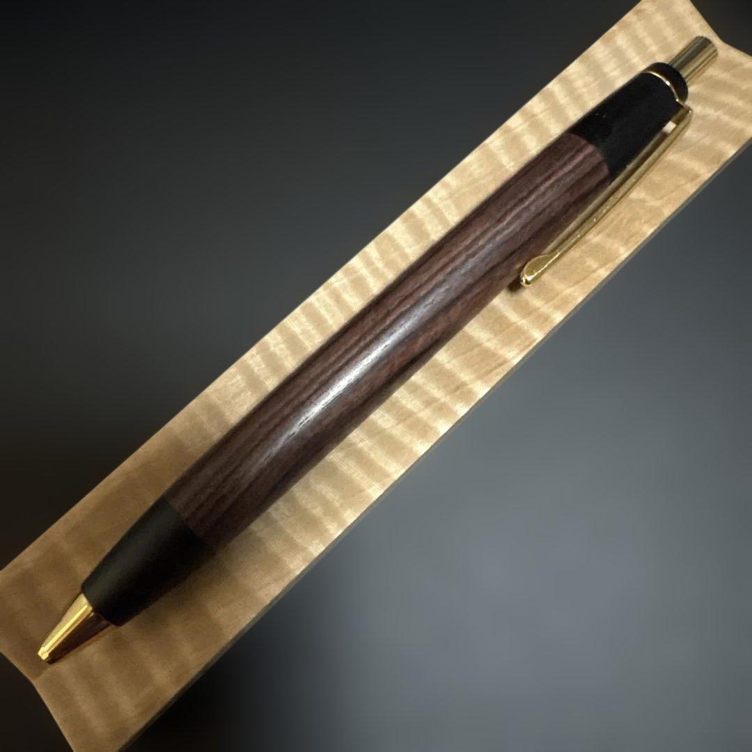 P*o様 〈極美品〉野原工芸　キングウッド　スタンダードボールペン