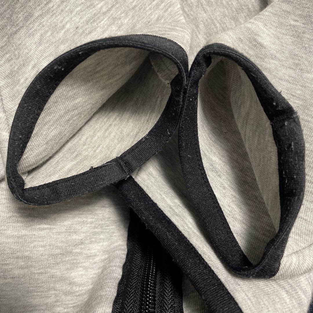 ナイキ テックフリース パーカー フルジップ グレー S