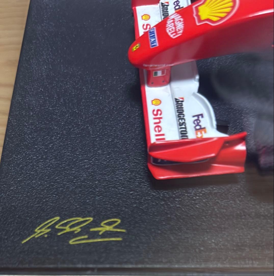 「25000台限定」（サイン付き）ミハエル・シューマッハ　F1模型