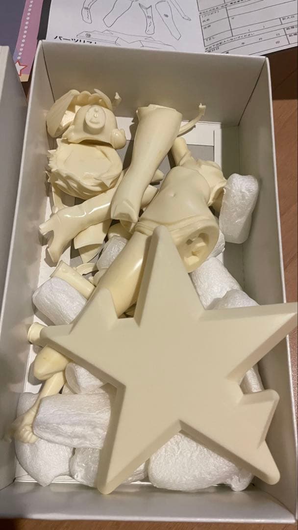 涼宮ハルヒの憂鬱 長門ユキ 未塗装ガレージキット