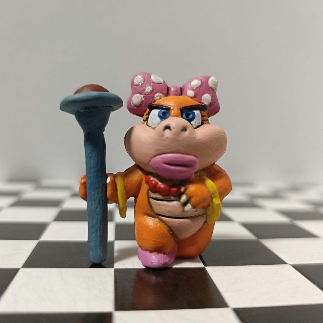 スーパーマリオ　消しゴム　コクッパ七人衆　ペイント品