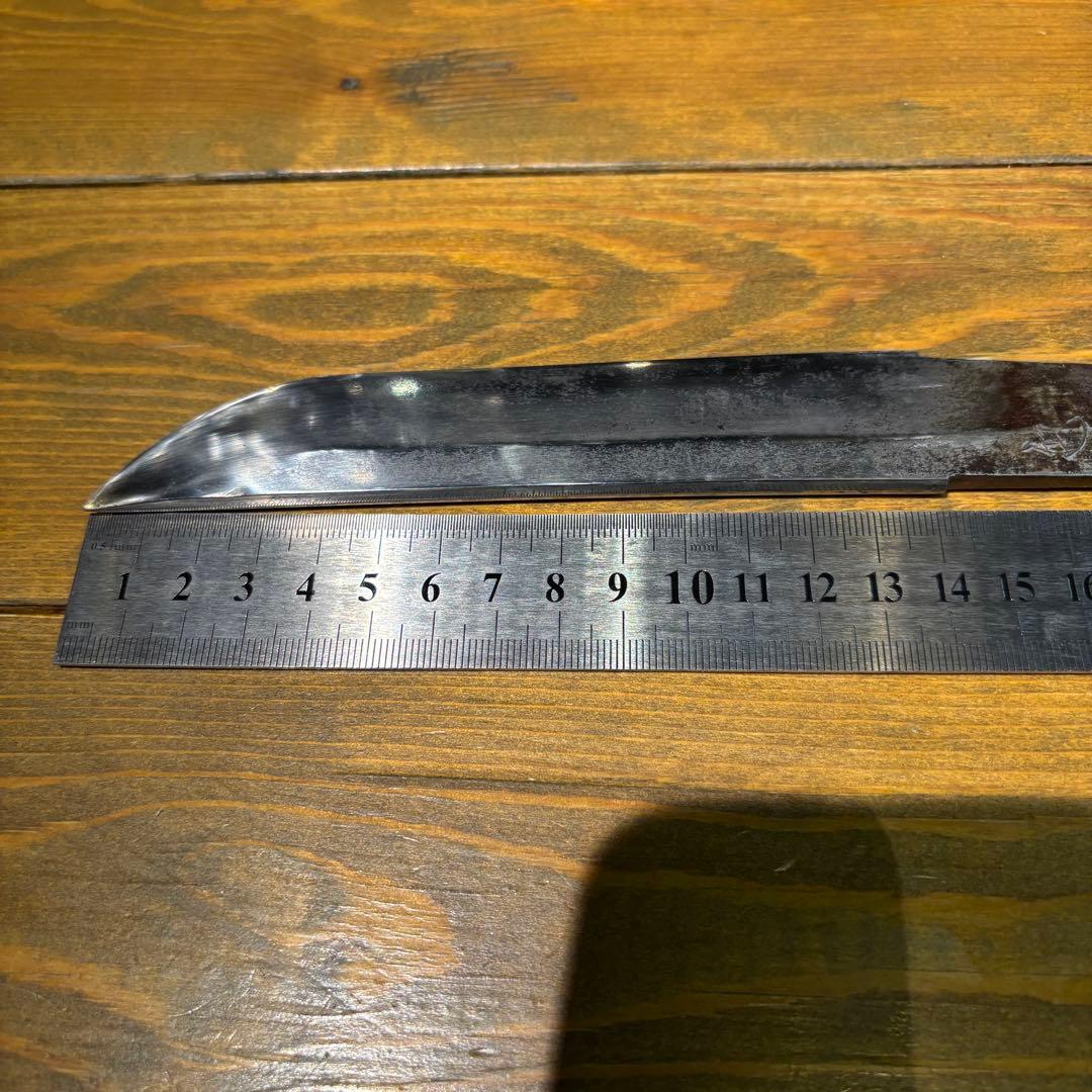 日本刀残欠クラフトナイフNo.73 三条小鍛冶宗近 拵 裏銘あり