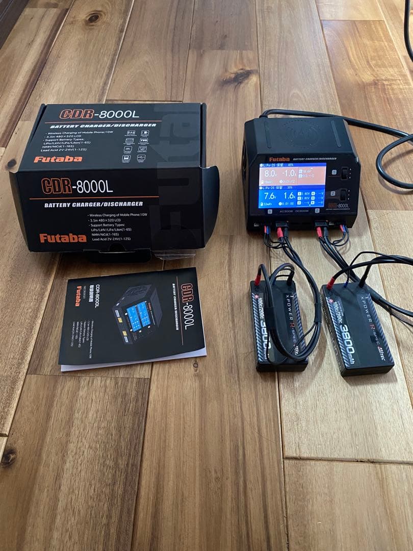 7*1様 新品　フタバ　CDR-8000L チャージャー　充電器　バッテリー