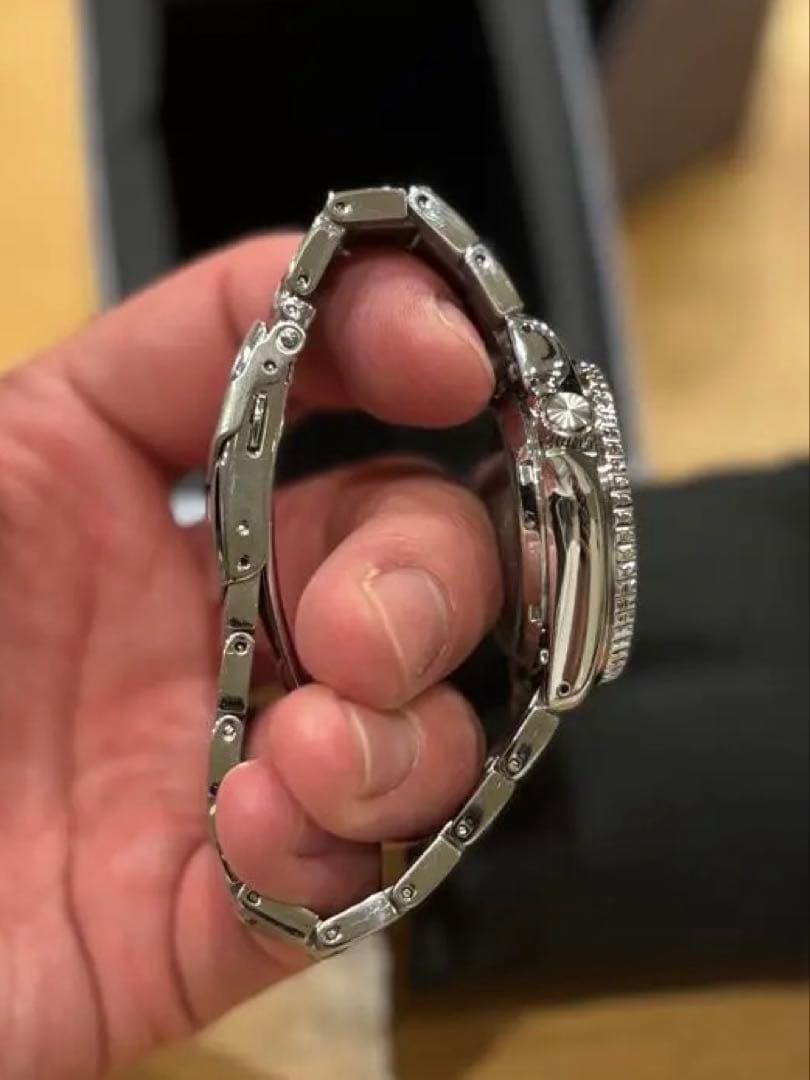 SEIKO 自動巻き時計 ブラック　SBSA225