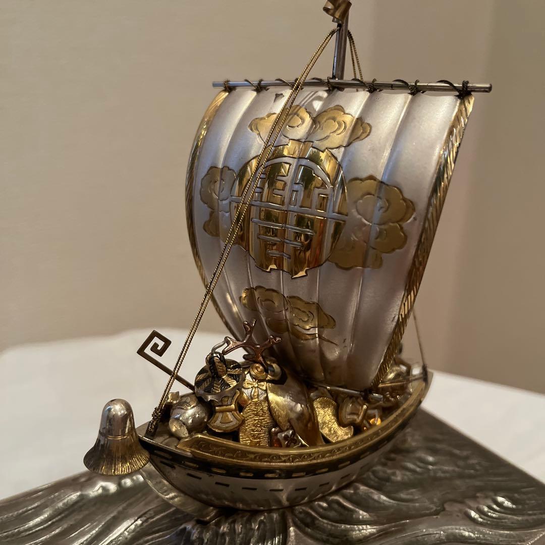 武比古 銀製 宝船 5号(房) - メルカリ