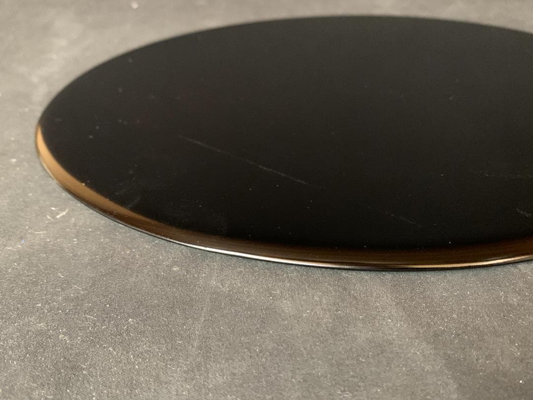 平安 松美堂造 真塗 薄板 三枚組 共箱 茶道具 丸香台