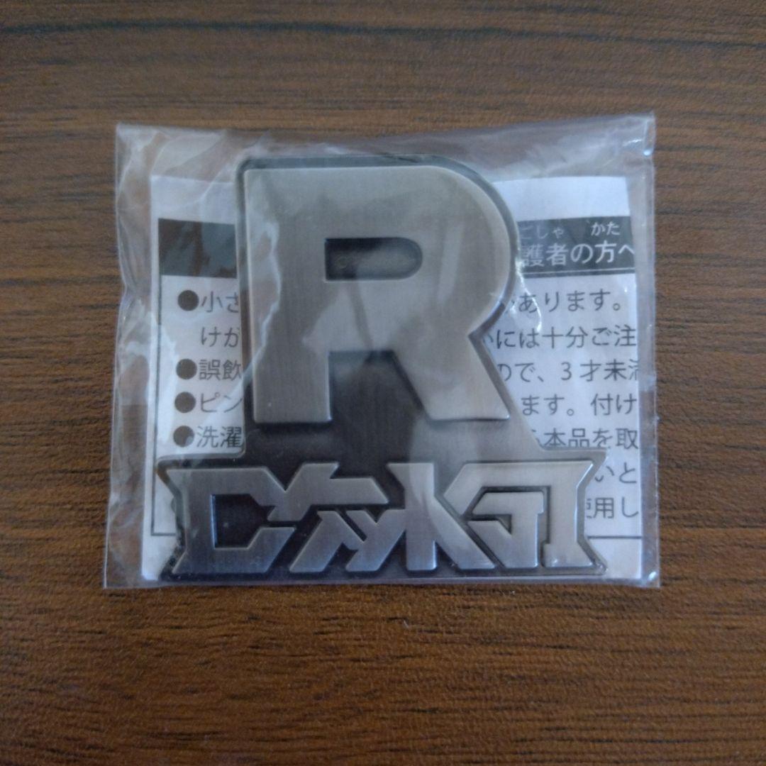 ポケモン ロケット団 サカキ Tシャツ ピンバッジ、ジッパー袋付き ピンズ