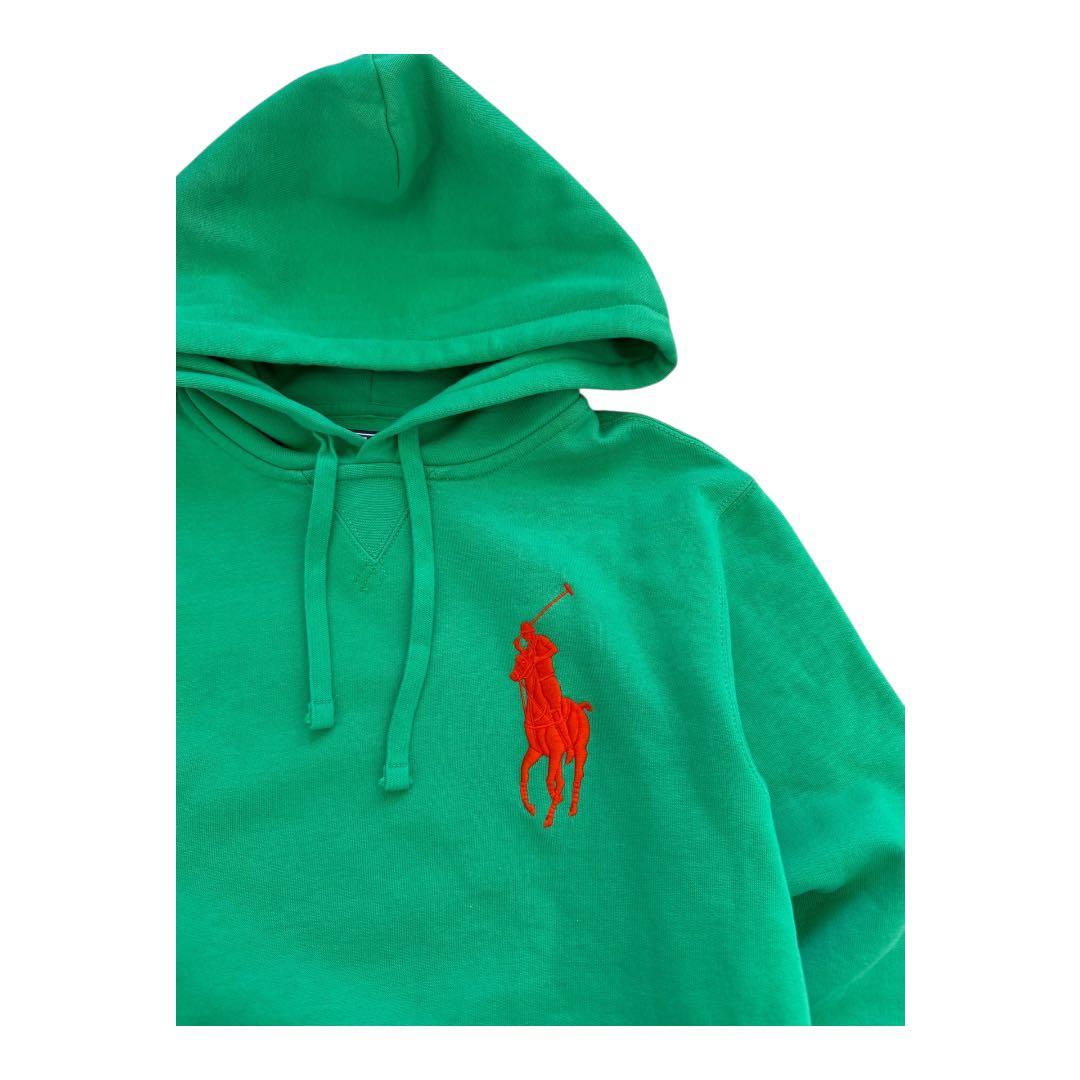 POLO RALPH LAUREN　ビッグポニー　刺繍ロゴパーカー　swag