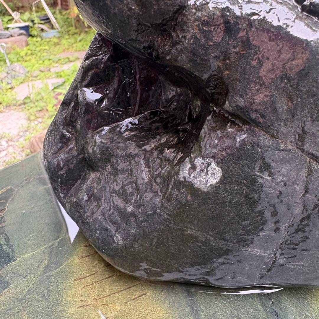 再お値下げ】〈希少 八海山石 大型9kg〉アクアリウム 親石 ウブ石