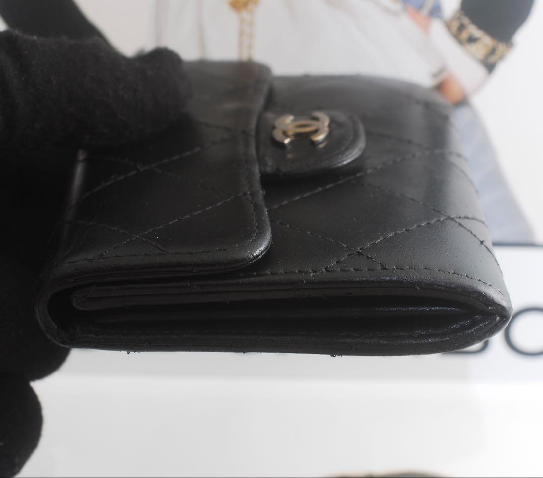 シャネル＊ラムスキン＊マトラッセ＊カードケース＊ケース＊小銭入れ＊財布