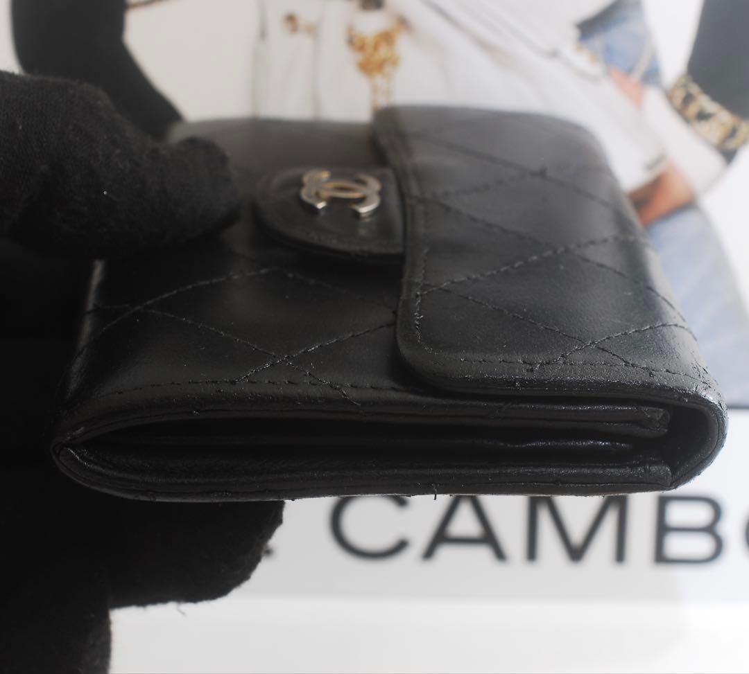 シャネル＊ラムスキン＊マトラッセ＊カードケース＊ケース＊小銭入れ＊財布