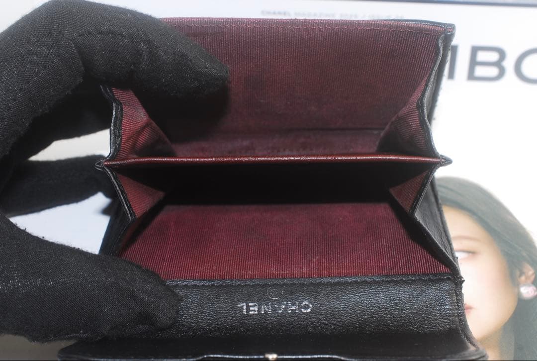 シャネル＊ラムスキン＊マトラッセ＊カードケース＊ケース＊小銭入れ＊財布